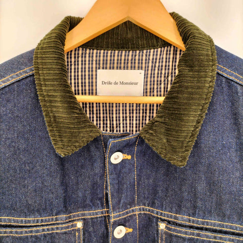 ドロールドムッシュ DROLE DE MONSIEUR Jean Brut Jacket メンズ import:M