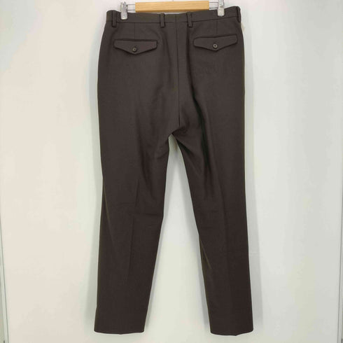 ユナイテッドアローズ UNITED ARROWS ギャバジン プリーツ テーパードスラックス メンズ JPN:L