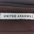 ユナイテッドアローズ UNITED ARROWS ギャバジン プリーツ テーパードスラックス メンズ JPN:L