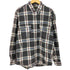 エディーバウアー Eddie Bauer 80s 黒タグ 後期 McKinley Cloth マルチカラー チェック コットン ネルシャツ メンズ import:L