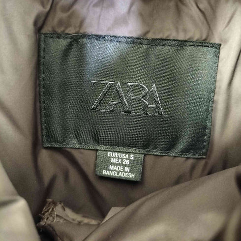 ザラ ZARA 25AW 撥水 ダウンパフジャケット レディース import:S