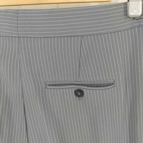 スポーツマックス SPORTMAX バックストライプ切替 タックスラックスパンツ レディース 34