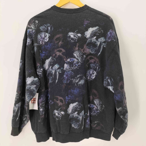 ラッドミュージシャン LAD MUSICIAN Crew Neck Big Pullover スカル 花柄 メンズ JPN:44