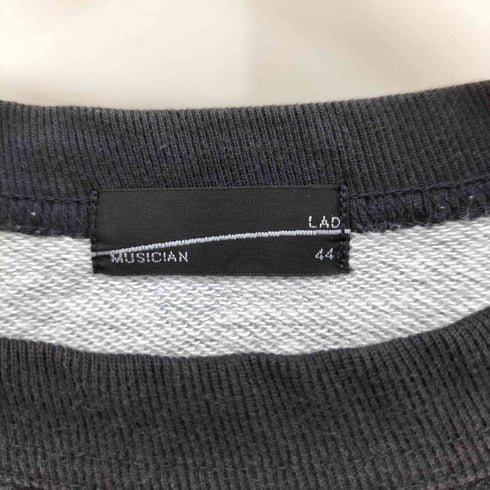 ラッドミュージシャン LAD MUSICIAN Crew Neck Big Pullover スカル 花柄 メンズ JPN:44