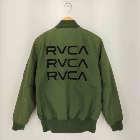 ルーカ RVCA 刺繍 フライトジャケット メンズ S