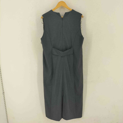 ANOGH ノースリーブ レーヨン ノースリーブワンピース casual レディース FREE