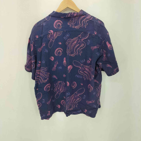 サノバチーズ SON OF THE CHEESE 3D SEA FOOD SHIRT メンズ L
