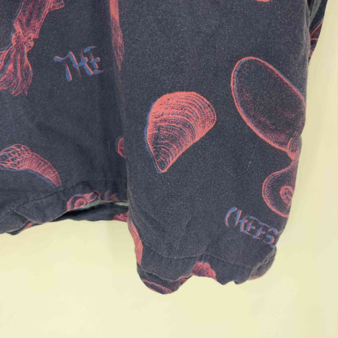 サノバチーズ SON OF THE CHEESE 3D SEA FOOD SHIRT メンズ L