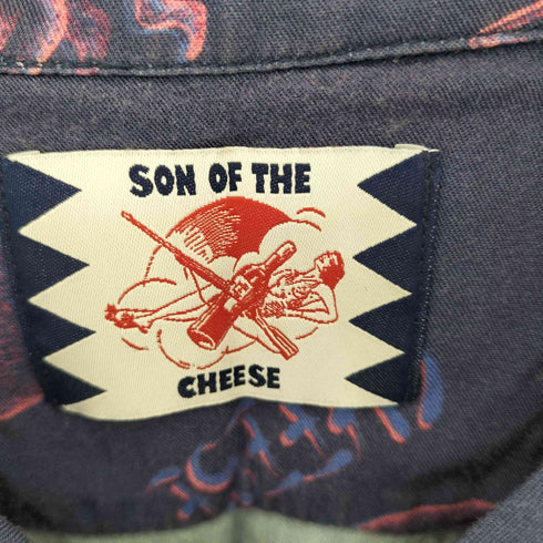 サノバチーズ SON OF THE CHEESE 3D SEA FOOD SHIRT メンズ L