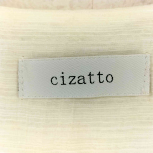 cizatto フリル ブラウス casual レディース