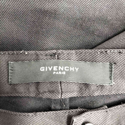 ジバンシィ GIVENCHY スリムフィット コットンパンツ メンズ US:32-33