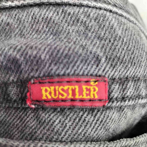 ラスラー RUSTLER 後染め テーパードデニムパンツ メンズ