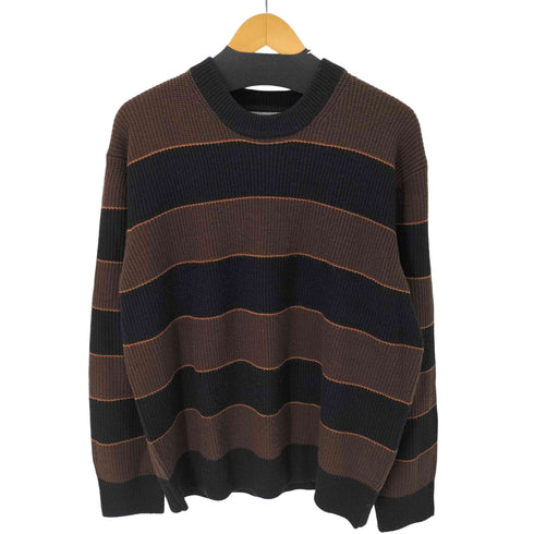 8 seconds ボーダー ニット セーター メンズ import:XL