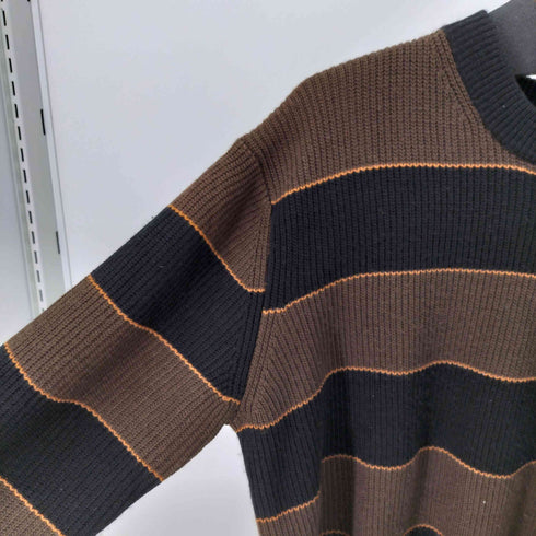 8 seconds ボーダー ニット セーター メンズ import:XL