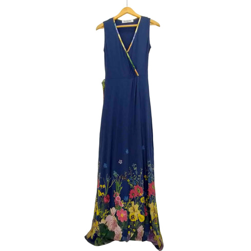 デシグアル Desigual BOATANICAL KNITTED SLEEVELESS DRESS レディース