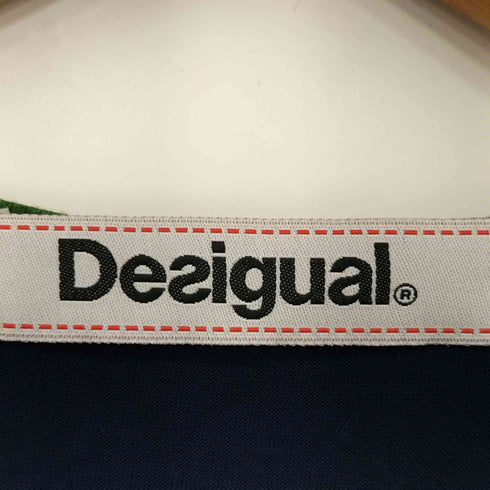 デシグアル Desigual BOATANICAL KNITTED SLEEVELESS DRESS レディース