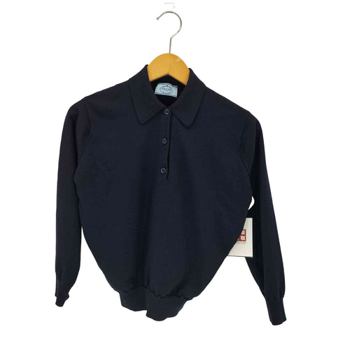 プラダ PRADA ウール ポロニットセーター レディース 40