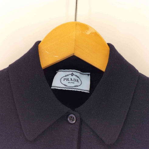 プラダ PRADA ウール ポロニットセーター レディース 40
