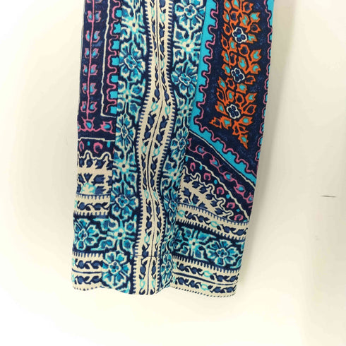 ビーシービージーマックスアズリア BCBG MAXAZRIA 総柄 バックオープンワンピース レディース XXS