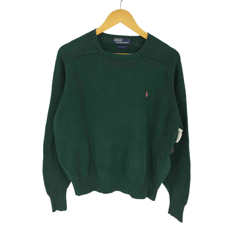 ポロバイラルフローレン Polo by RALPH LAUREN 90S フリーダムスリーブ コットン ニット メンズ XL