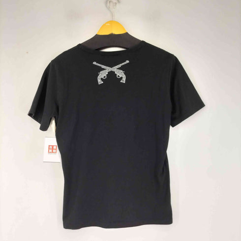 ロアー roar 2丁拳銃スワロフスキー装飾 Tシャツ メンズ JPN:2