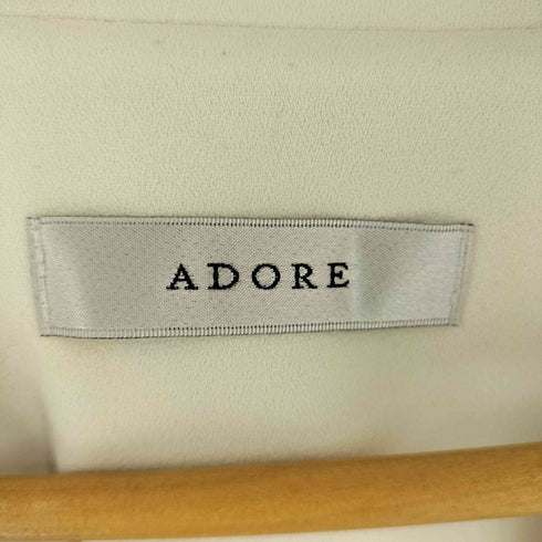 アドーア ADORE フリンジジョーゼットコート レディース 38