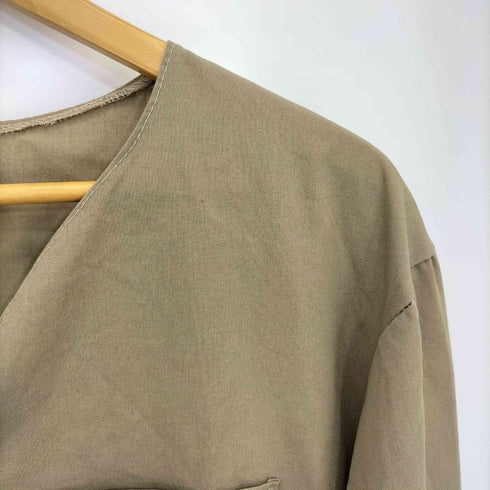 THE SEWING SOURCE 90s USA製 No Collar Shirts メンズ import:M