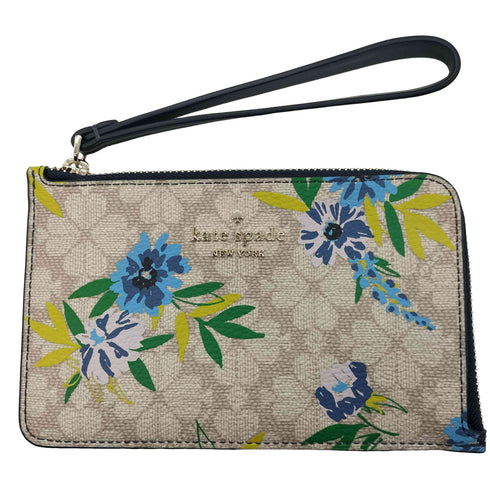 ケイトスペード Kate spade 25SS ルーシー スペード フラワー フェスティバル フローラル トス スモール L-ジップ リスレット レディース