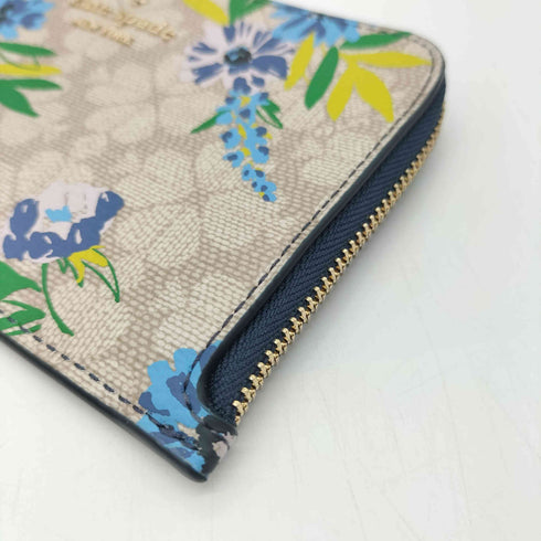 ケイトスペード Kate spade 25SS ルーシー スペード フラワー フェスティバル フローラル トス スモール L-ジップ リスレット レディース
