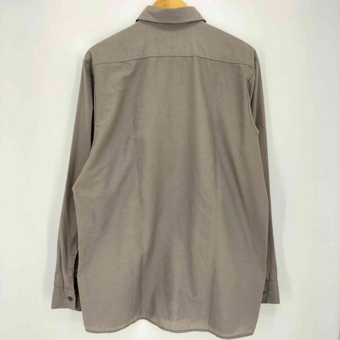UniWeave ワッペン 長袖 ワークシャツ メンズ import:L