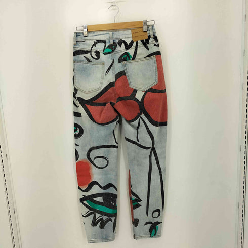 デシグアル Desigual プリントデニムパンツ レディース S