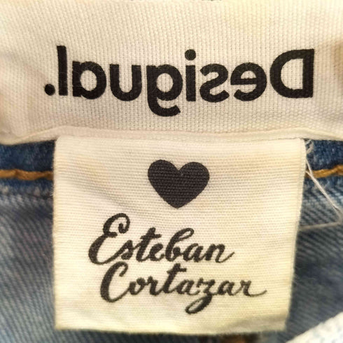 デシグアル Desigual プリントデニムパンツ レディース S