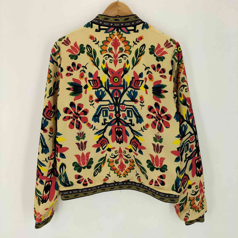 デシグアル Desigual 総柄 リバーシブル ブルゾン レディース