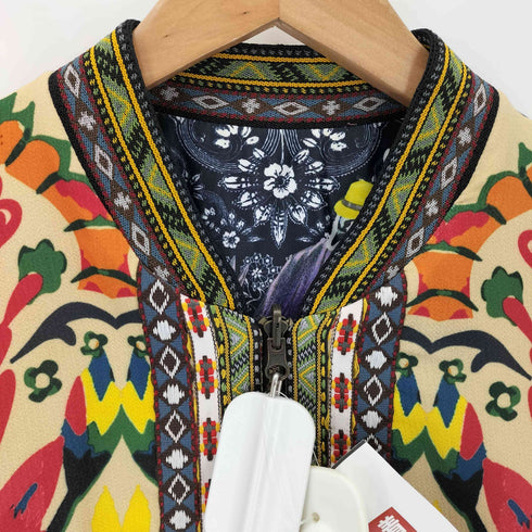 デシグアル Desigual 総柄 リバーシブル ブルゾン レディース