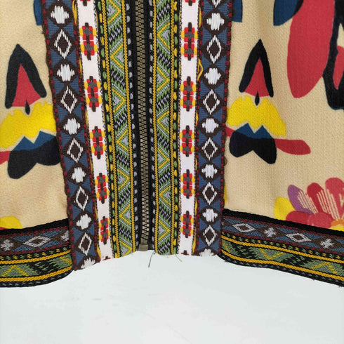 デシグアル Desigual 総柄 リバーシブル ブルゾン レディース