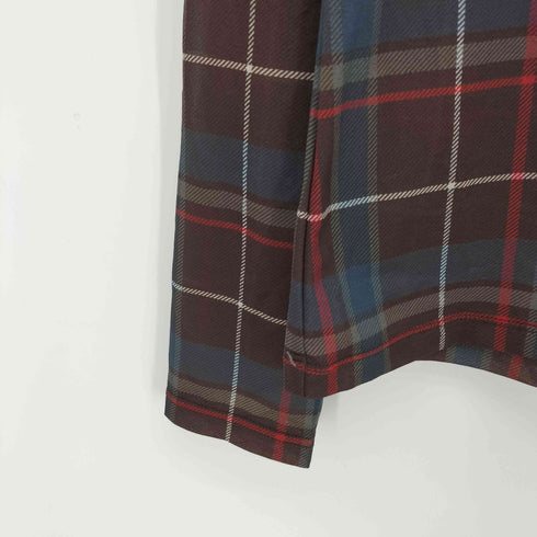 レイビームス Ray BEAMS 24SS シアー チェック クルーネック トップス レディース