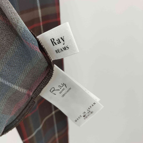 レイビームス Ray BEAMS 24SS シアー チェック クルーネック トップス レディース