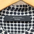 ウィークエンドマックスマーラ Weekend Max Mara シルク100% 比翼 水玉 ドット シャツ ワンピース レディース JPN:36