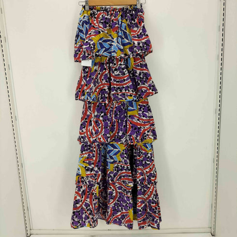 デシグアル Desigual 総柄 オフショルダーワンピース レディース S