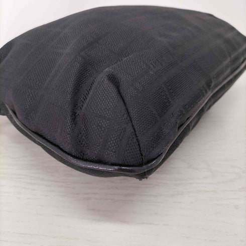 マックスマーラ MAX MARA イタリア製 チェック レザーハンドル ワンショルダー バッグ レディース