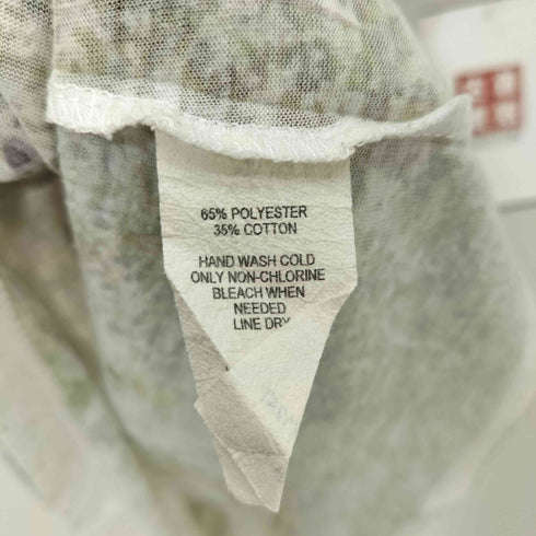 USA製 Y2K 総柄 ラインストーン S/S Tシャツ レディース import:M