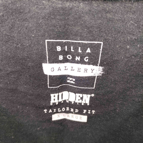 ビラボン BILLABONG 魚骨デザイン クルーネックTシャツ メンズ XL