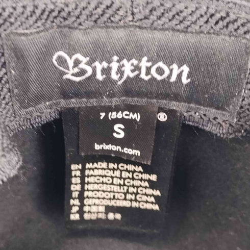 ブリクストン Brixton 刺繍 中折れハット レディース S