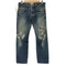 リーバイス Levis 00s フィリピン製 501 ボタン裏P85 ボタンフライ ダメージ加工 デニムパンツ メンズ W33 L32