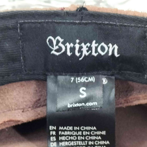 ブリクストン Brixton レザー マリンキャスケット メンズ S