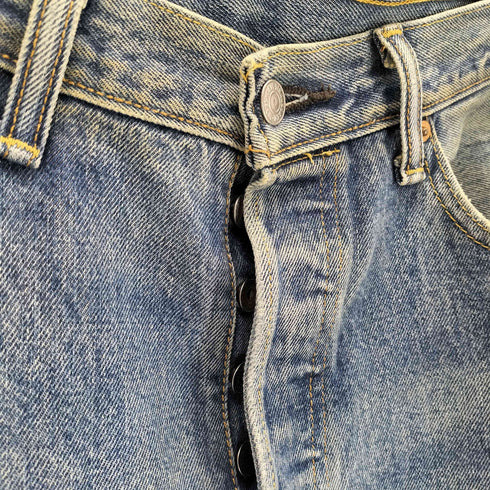 リーバイス Levis メキシコ製 501 ボタン裏4936 ボタンフライ ストレート ジーンズ メンズ W33 L32