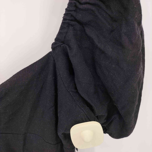 ザラ ZARA LINEN-BLEND DRESS レディース import:M