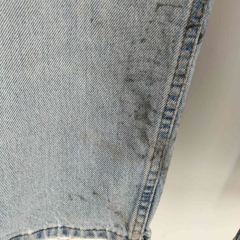 リーバイス Levis 90s ボタン裏513 Silver Tab USA製 straight+relaxed ダメージ ストレートデニムパンツ メンズ W36 L32