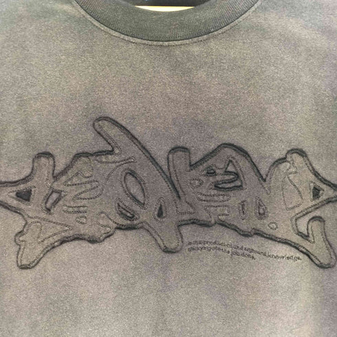 SEQUENZ ロゴ刺繍 クルーネックTシャツ casual メンズ import:L