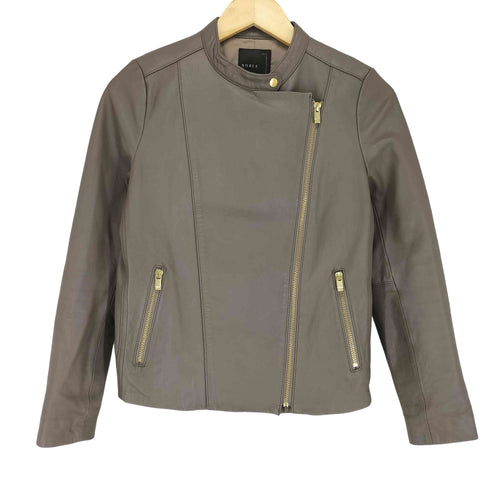 ノーブル Noble lamb leather ソフトラムレザーライダースブルゾン レディース JPN:38